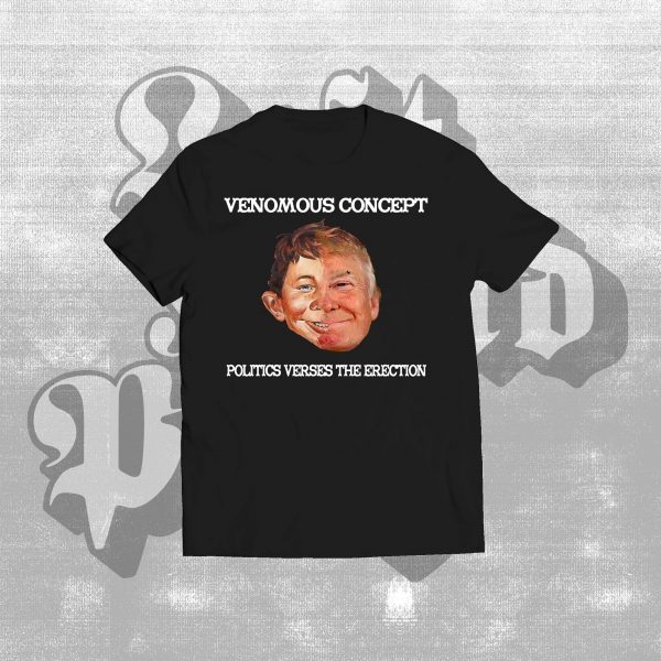 venomous concept dummy shirt black