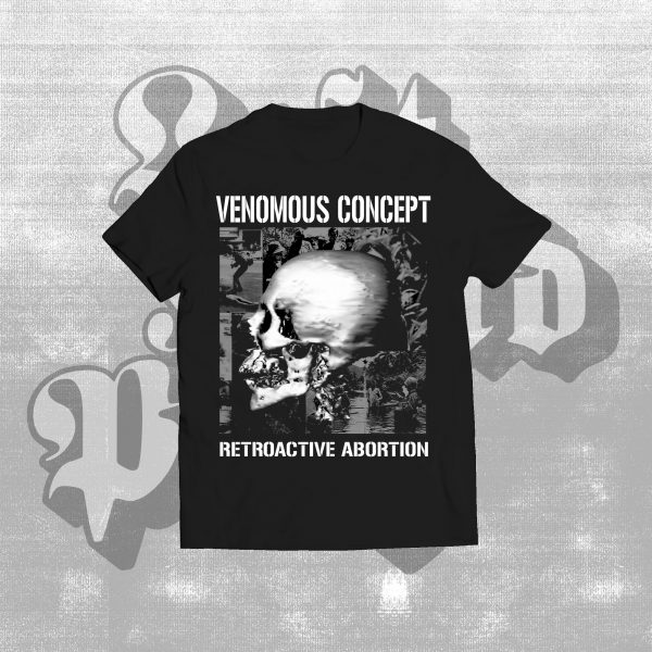 retroactive black shirt venomous concept